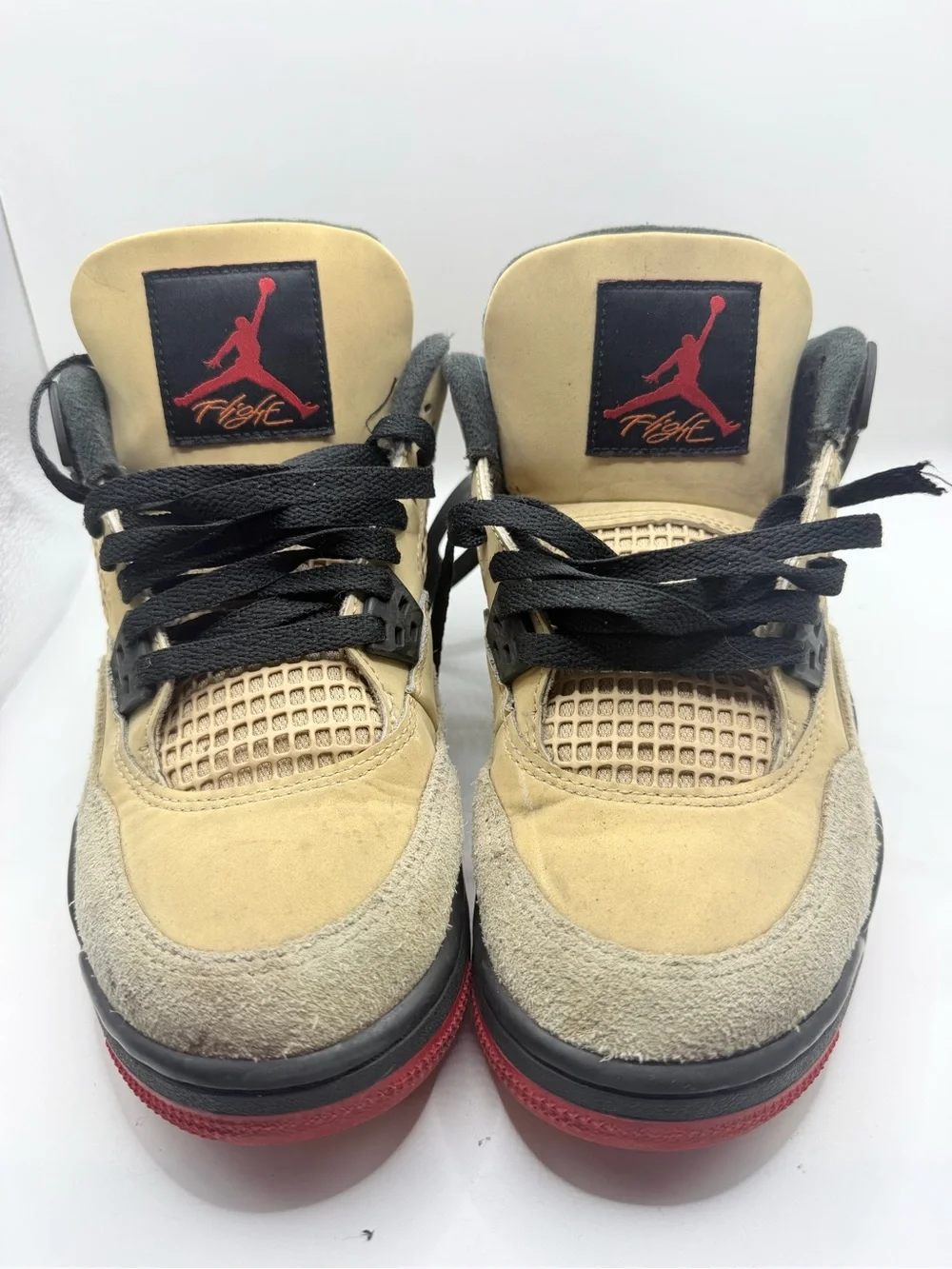 Jordan Men’s Sneakers - Tan/Black/Red